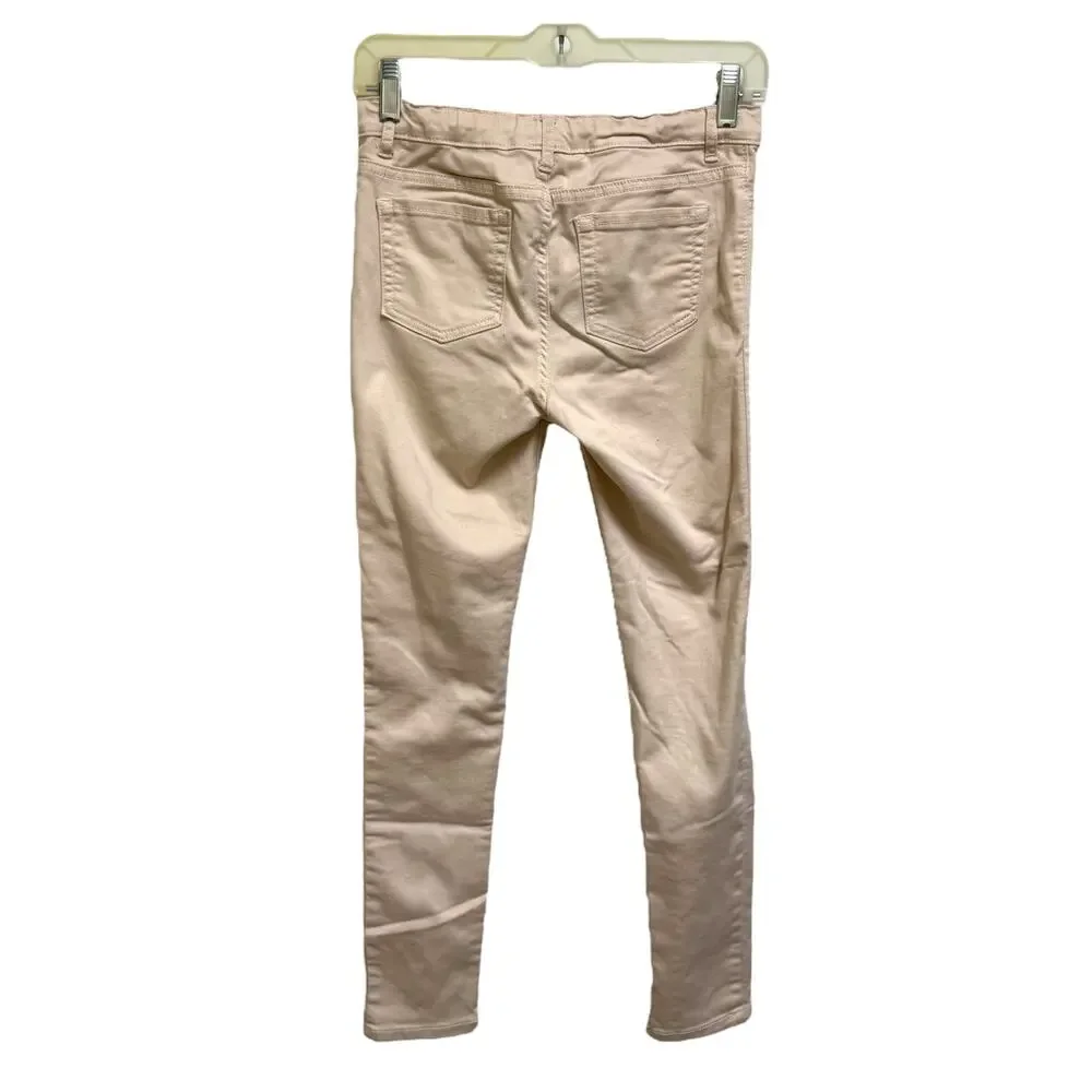 Children's Place Girls Legging Jeans Size 14 Pale Pink Pants